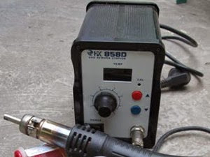 Solder Blower alat dan bahan praktek elektronika